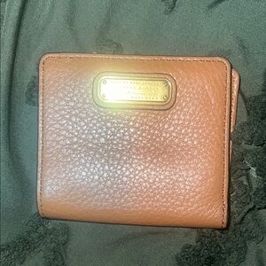 Marc Jacobs Tan Leather Wallet